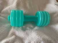 Halter com enchimento de água para exercícios, 1kg