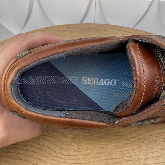 Оригінальні шкіряні топсайдери Sebago