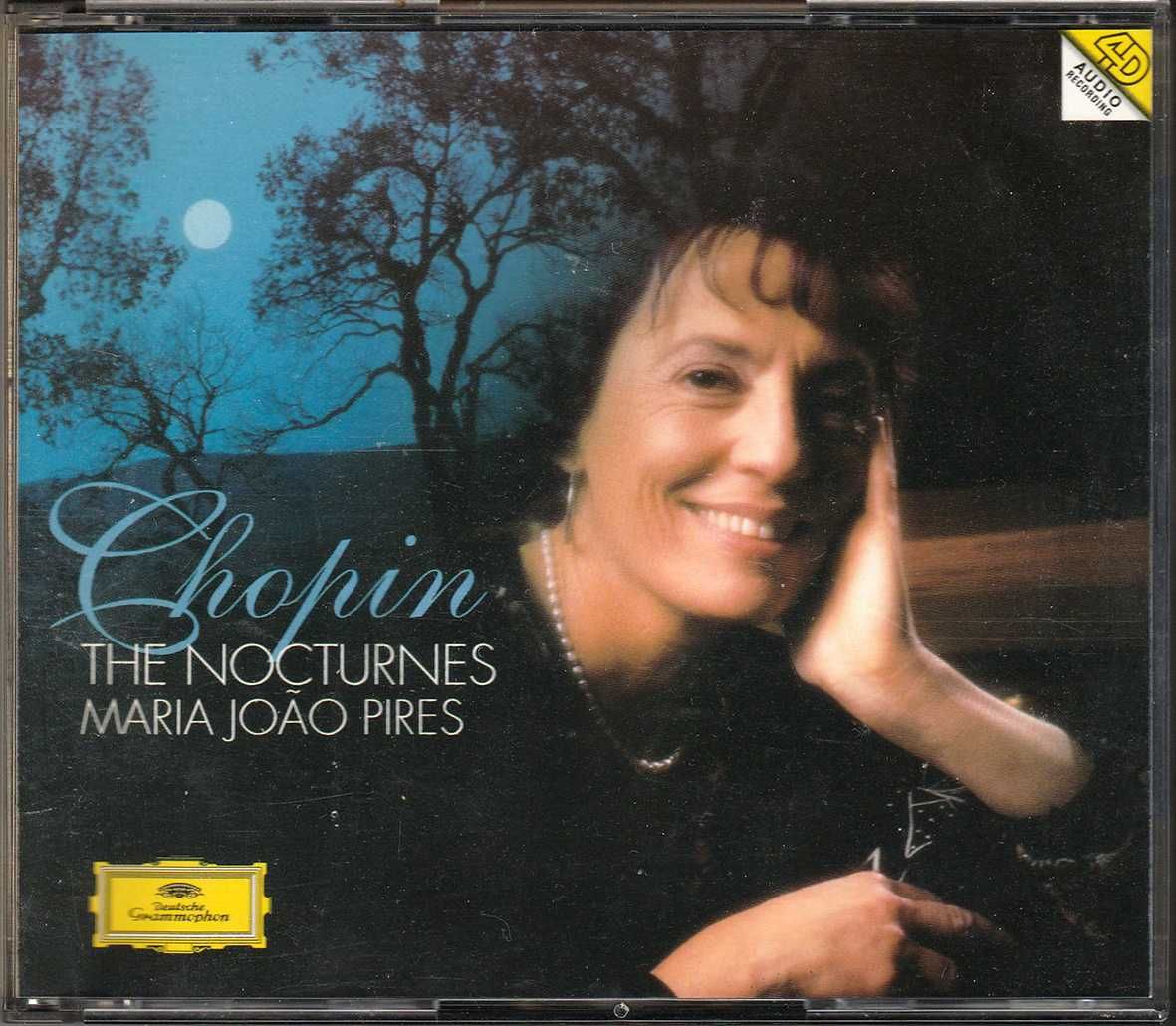 CD duplo Chopin - Nocturnes / Maria João Pires