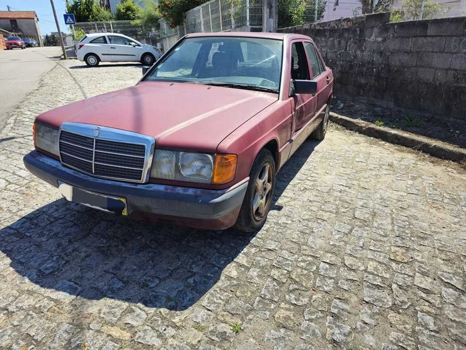Mercedes 190d caixa de 5 velocidades peças