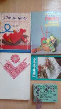 Книги рукоделие вязание, СССР, Югославия, Чехословакия