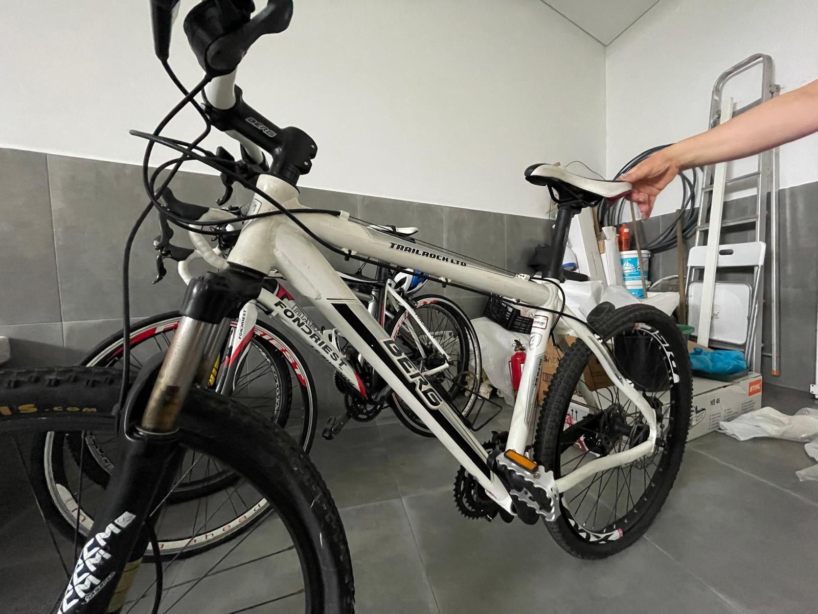 Bicicleta Berg branca