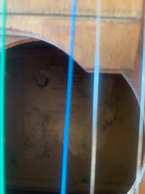 Gitara klasyczna unikat jeszcze z sojuza radziecka 1983 CCCP na ścianę