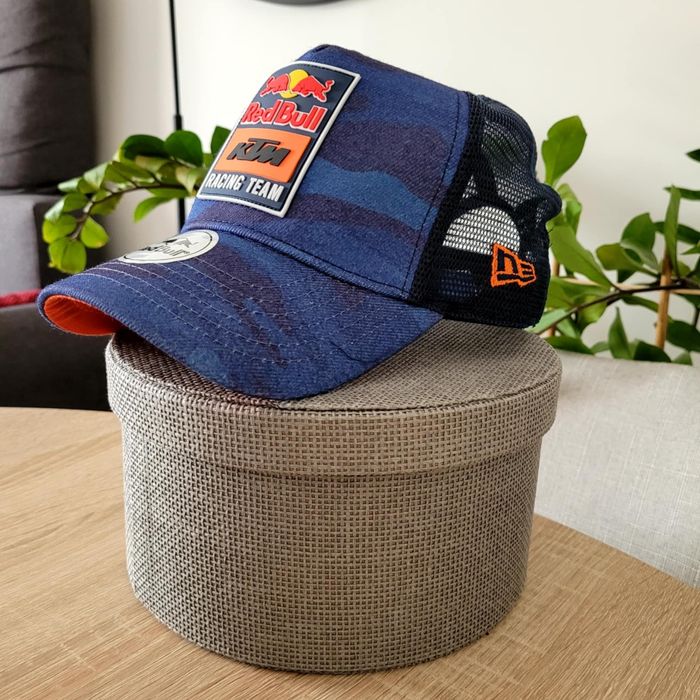 Czapka z daszkiem truckerka bejsbolówka Red Bull KTM Racing Team