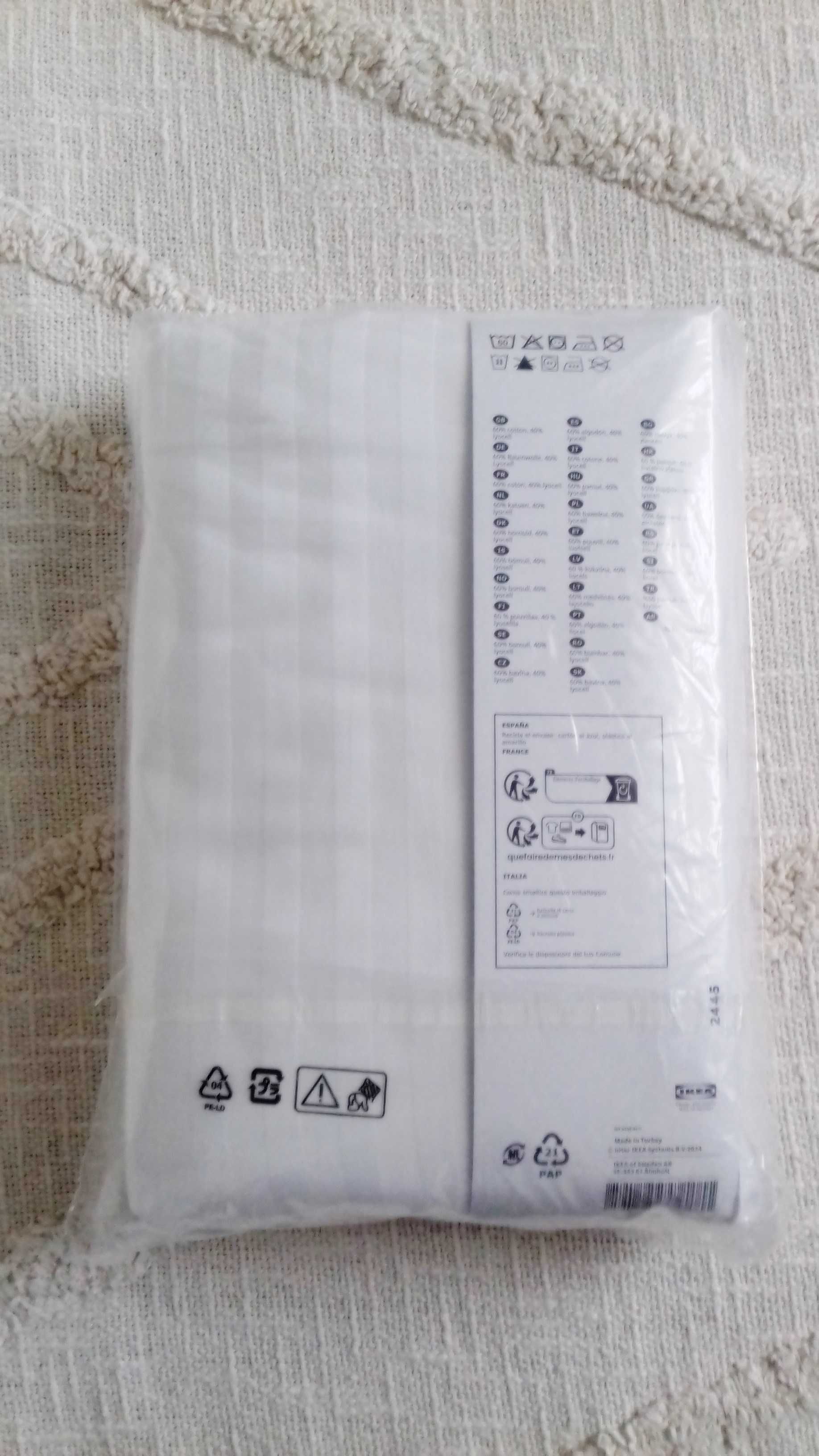 Komplet pościeli IKEA NATTJASMIN  200x200 biały