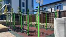 Спортивный уличный комплекс workout воркаут турник брусья XXL-5-2