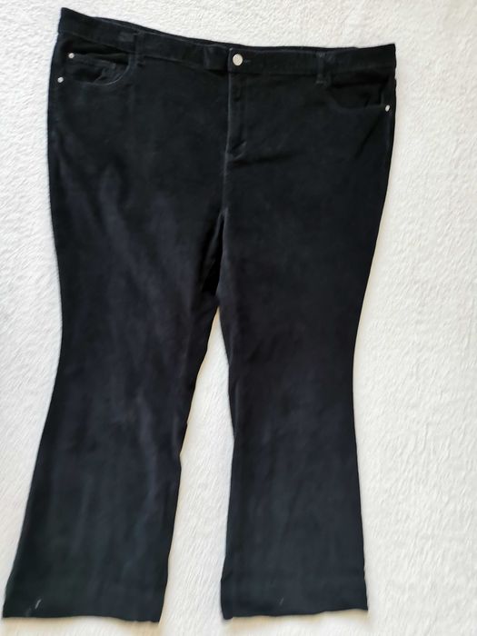 Spodnie damskie czarne 24 bawełna