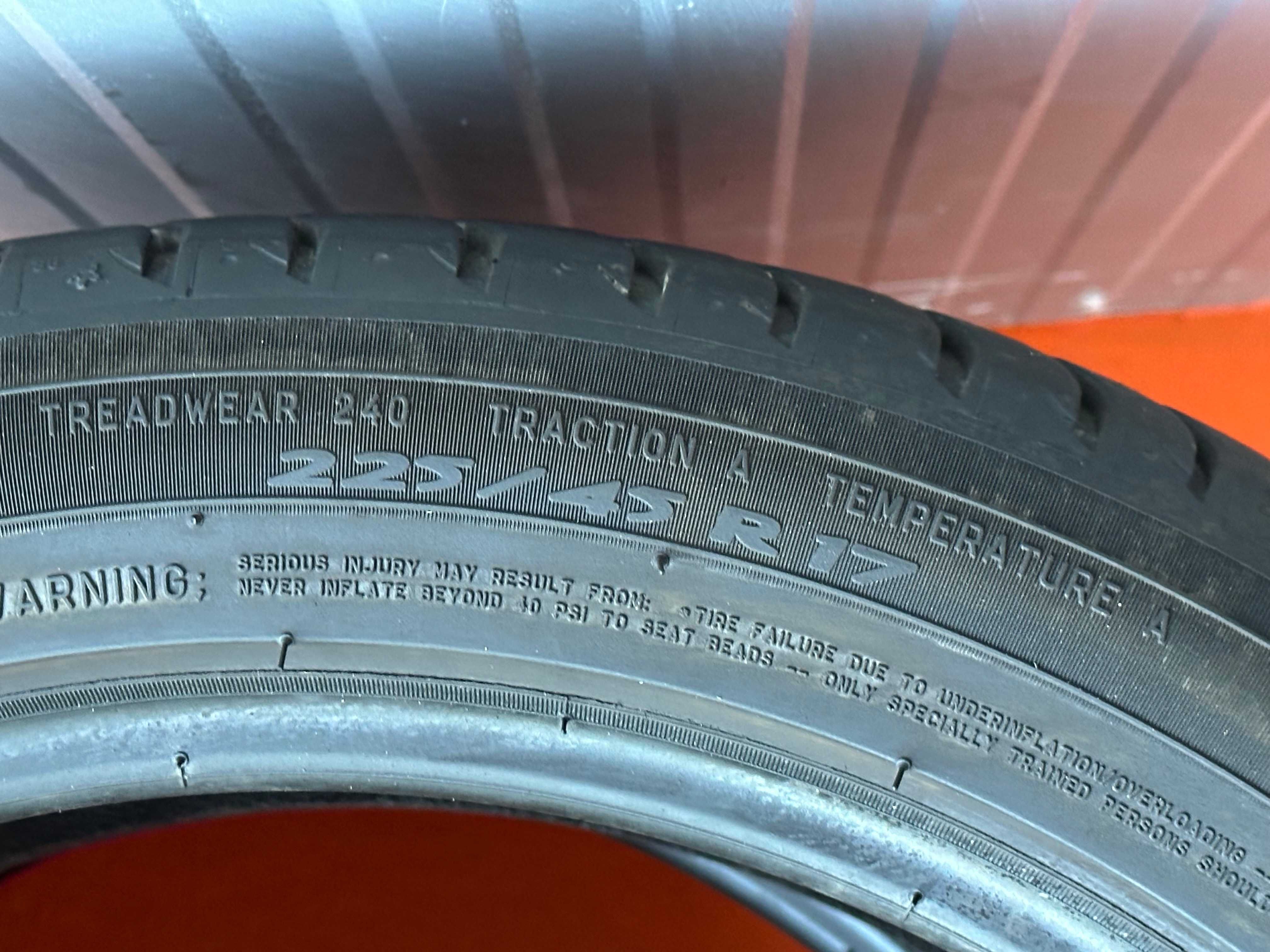 Pneus Michelin Primacy 3 - 225/45/17 -Como novos