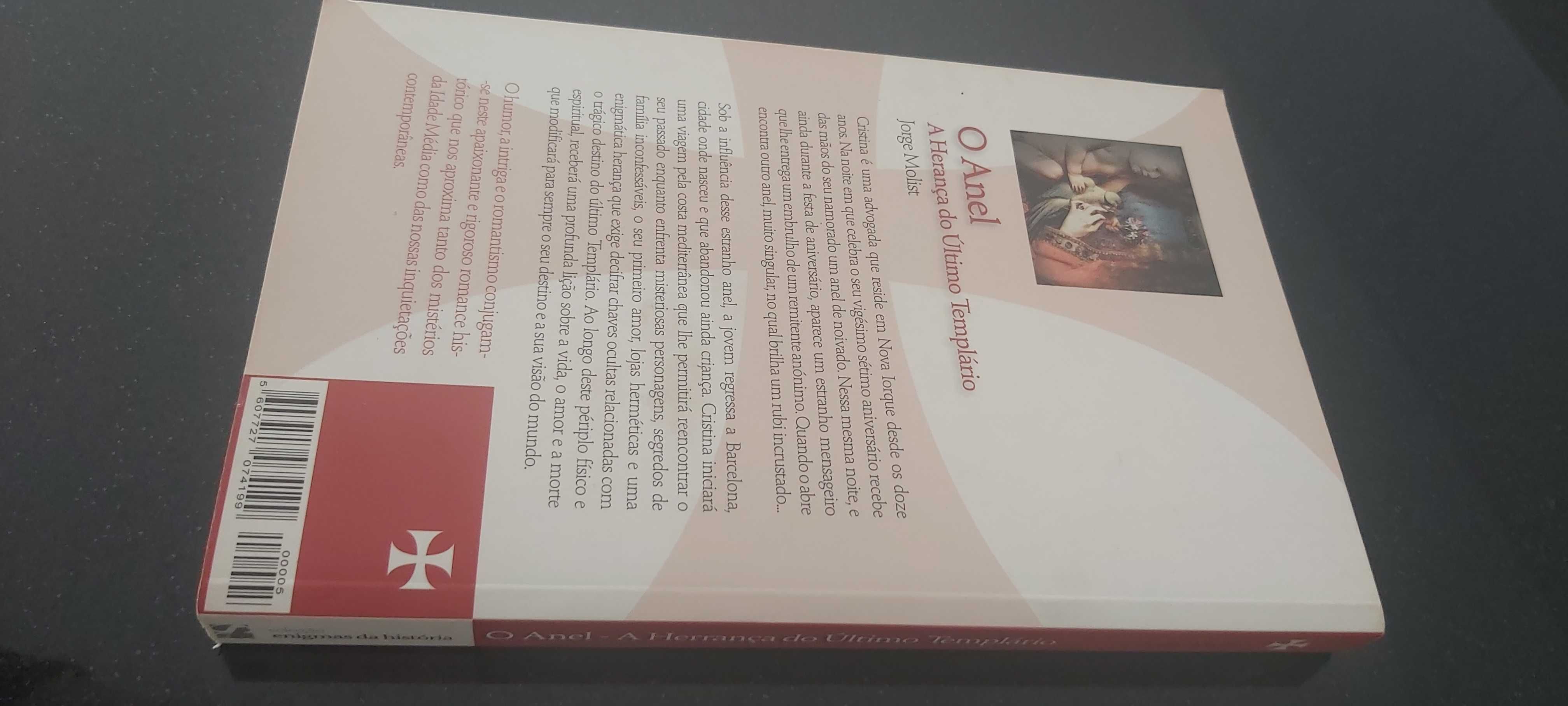 Livro O Anel A Herança do Último Templário