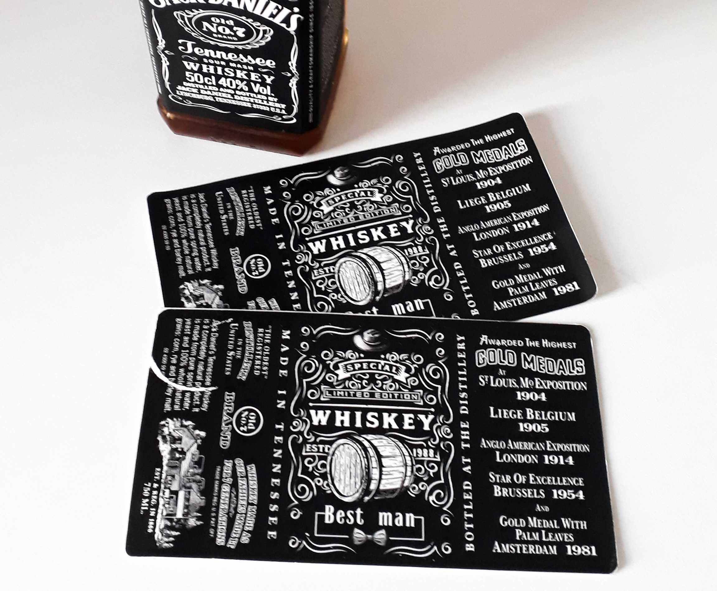 Наклейка для бутылки 0.5 Jack Daniels.