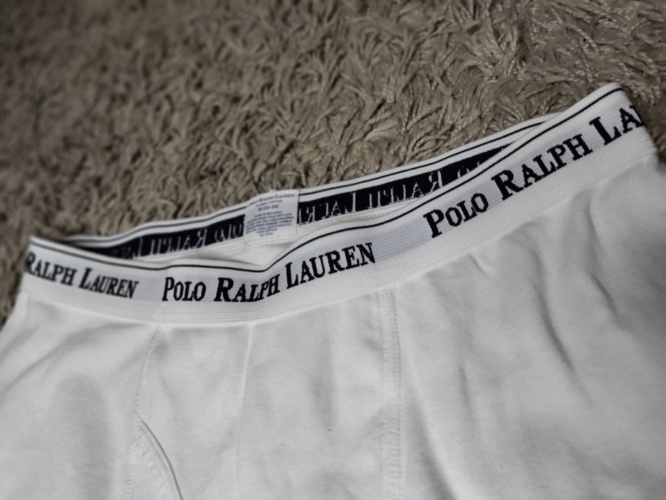 Bokserki Majtki Polo Ralph Lauren White M