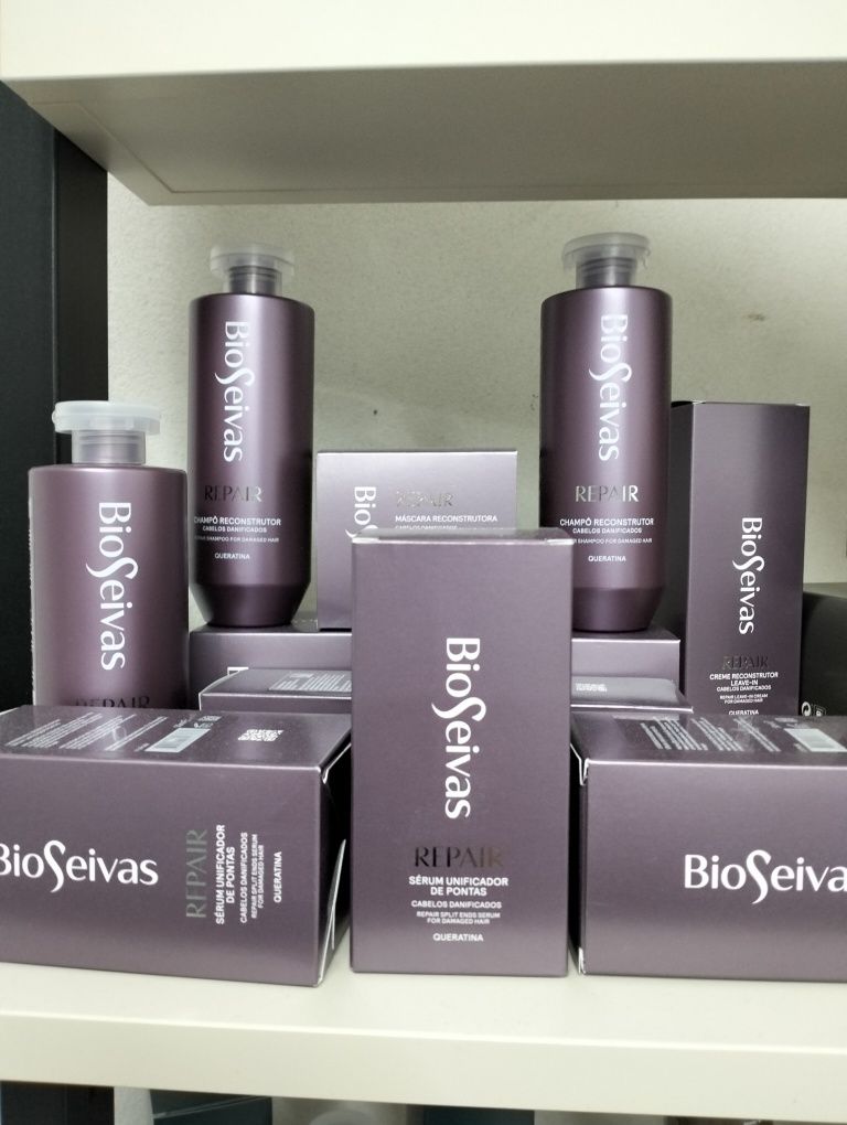 Produtos de cabelo bio seivas