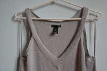 Srebrna sukienka H&M r. 40
