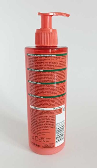 Krem do włosów bez spłukiwania Garnier Fructis Goodbye Damage Keratin