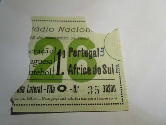 futebol 1953 ! Portugal Africa do Sul
