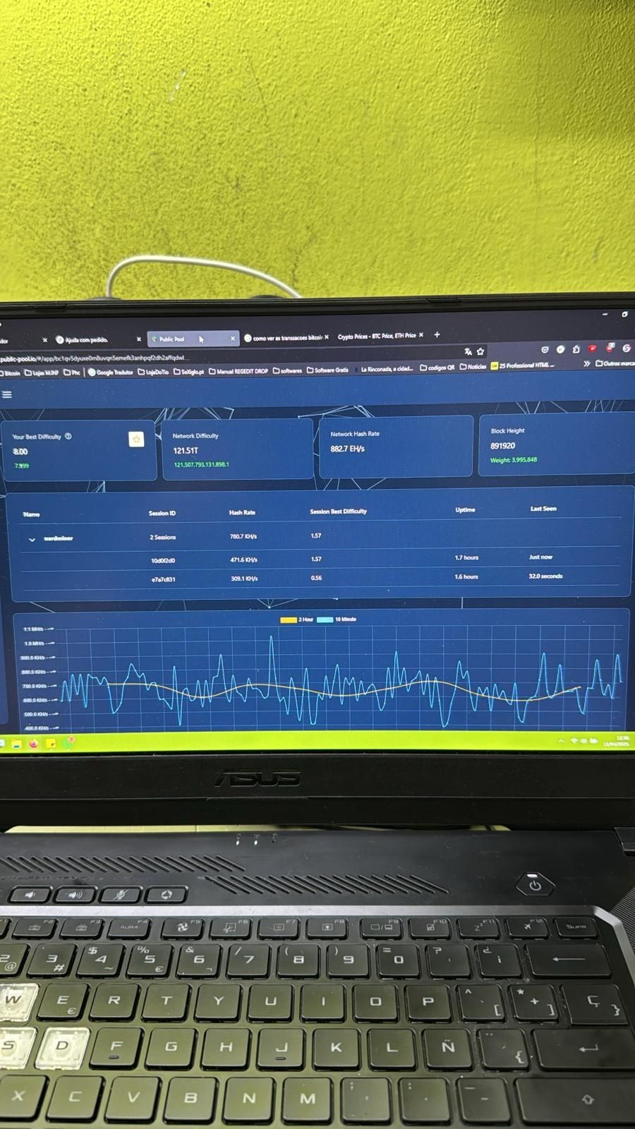 Nerdminer 2.8" 300kh/s versão nova