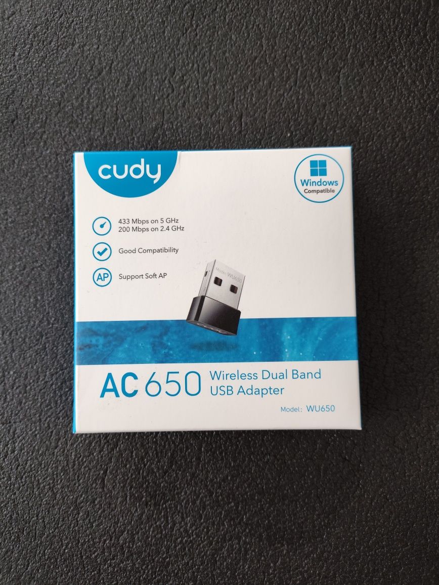 Adaptador USB wireless CUDY AC 650