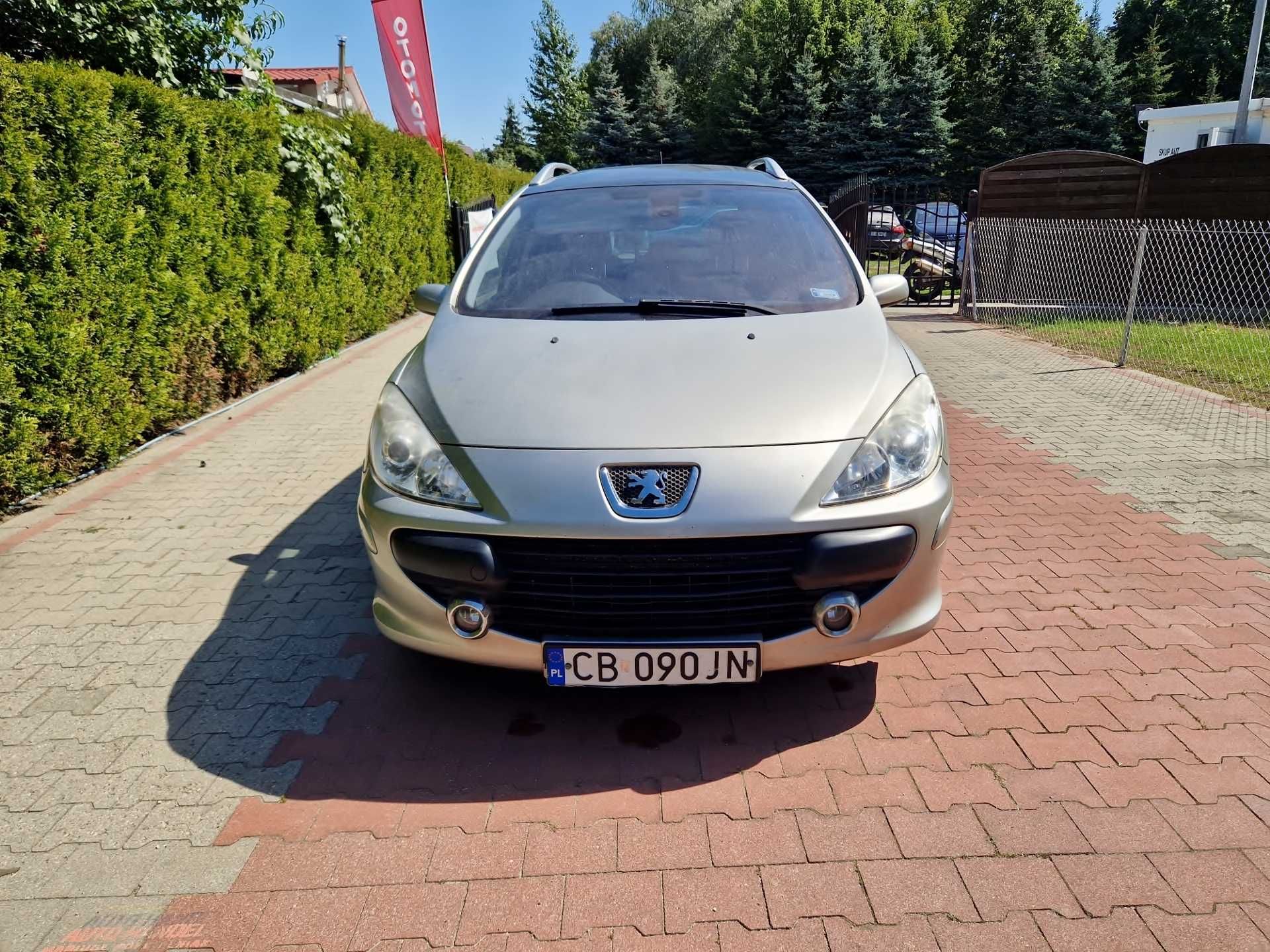 Peugeot 307 II LIFT! Anglik zarejestrowany w Polsce! 7osobowy
