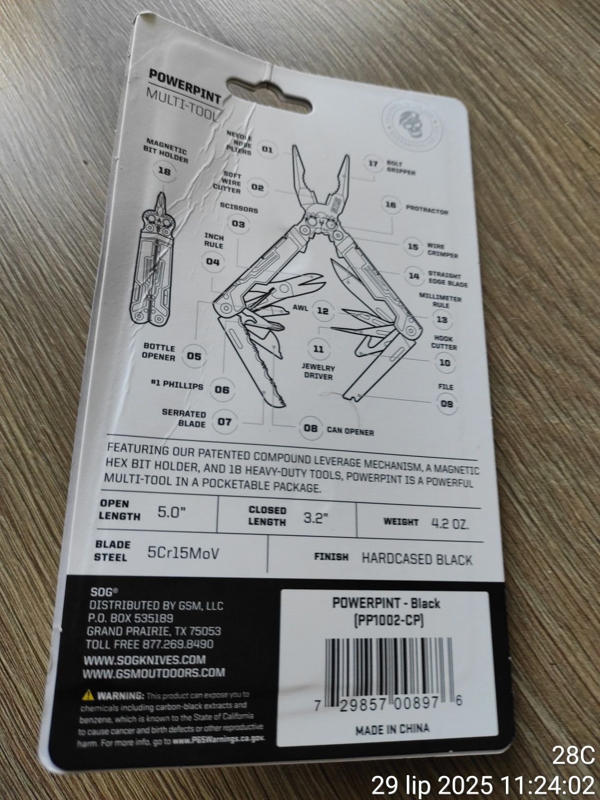Multitool SOG Powerpint