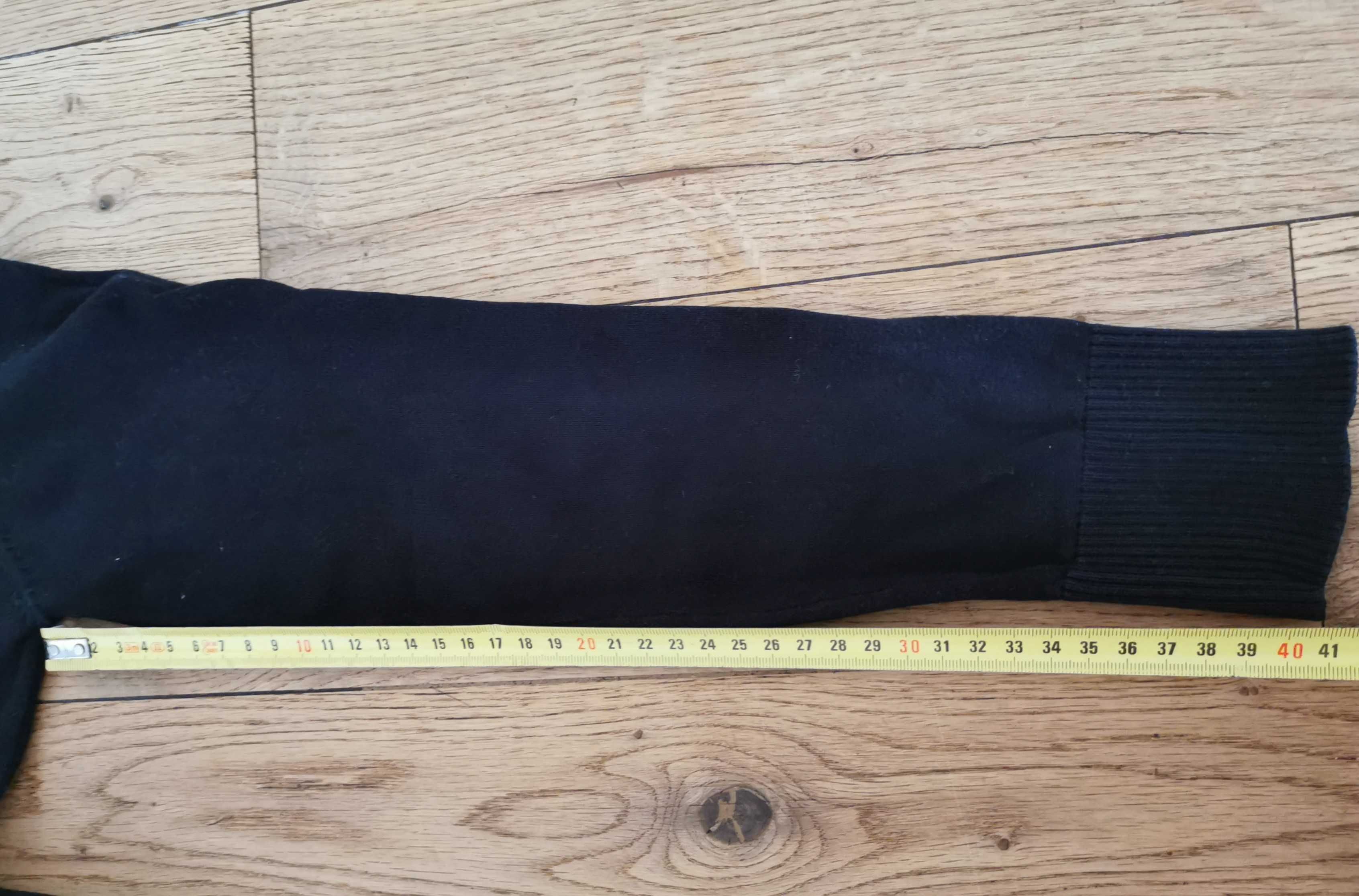 czarny kardigan szkolny sweterek 140 cm NEXT school