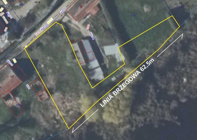 Działka budowlana nad jeziorem