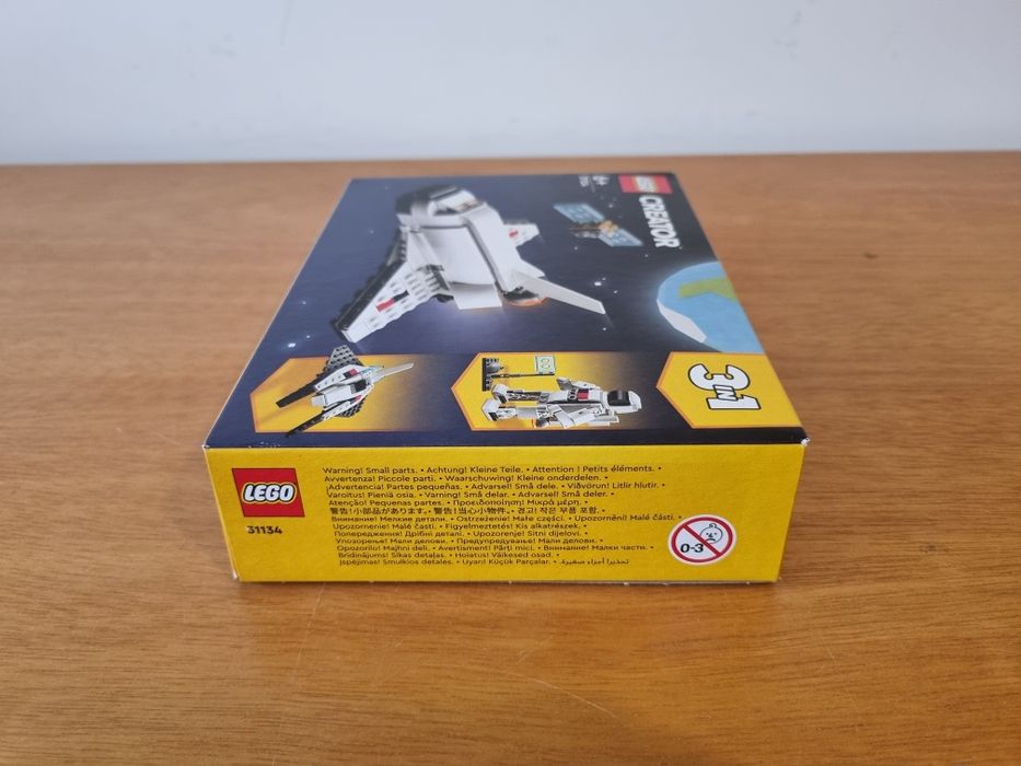 Lego Creator 3-in-1  31134 Space Shuttle 

Novo em caixa selada. Nunca
