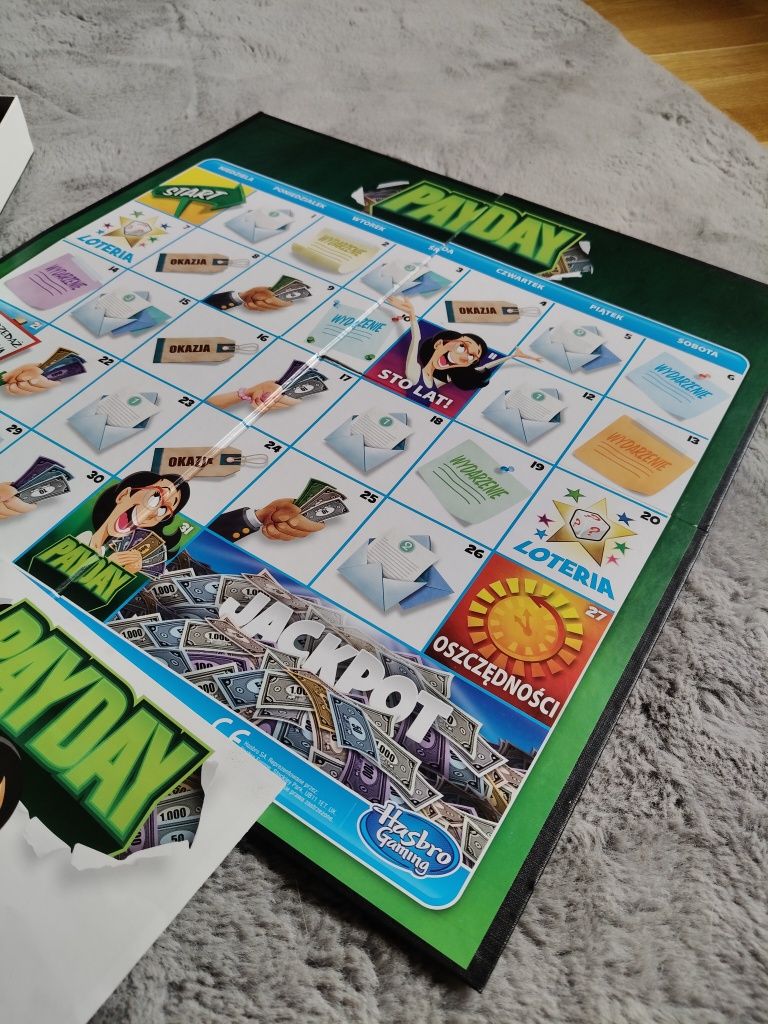 Payday jak Monopoly Hasbro Gra rodzinna