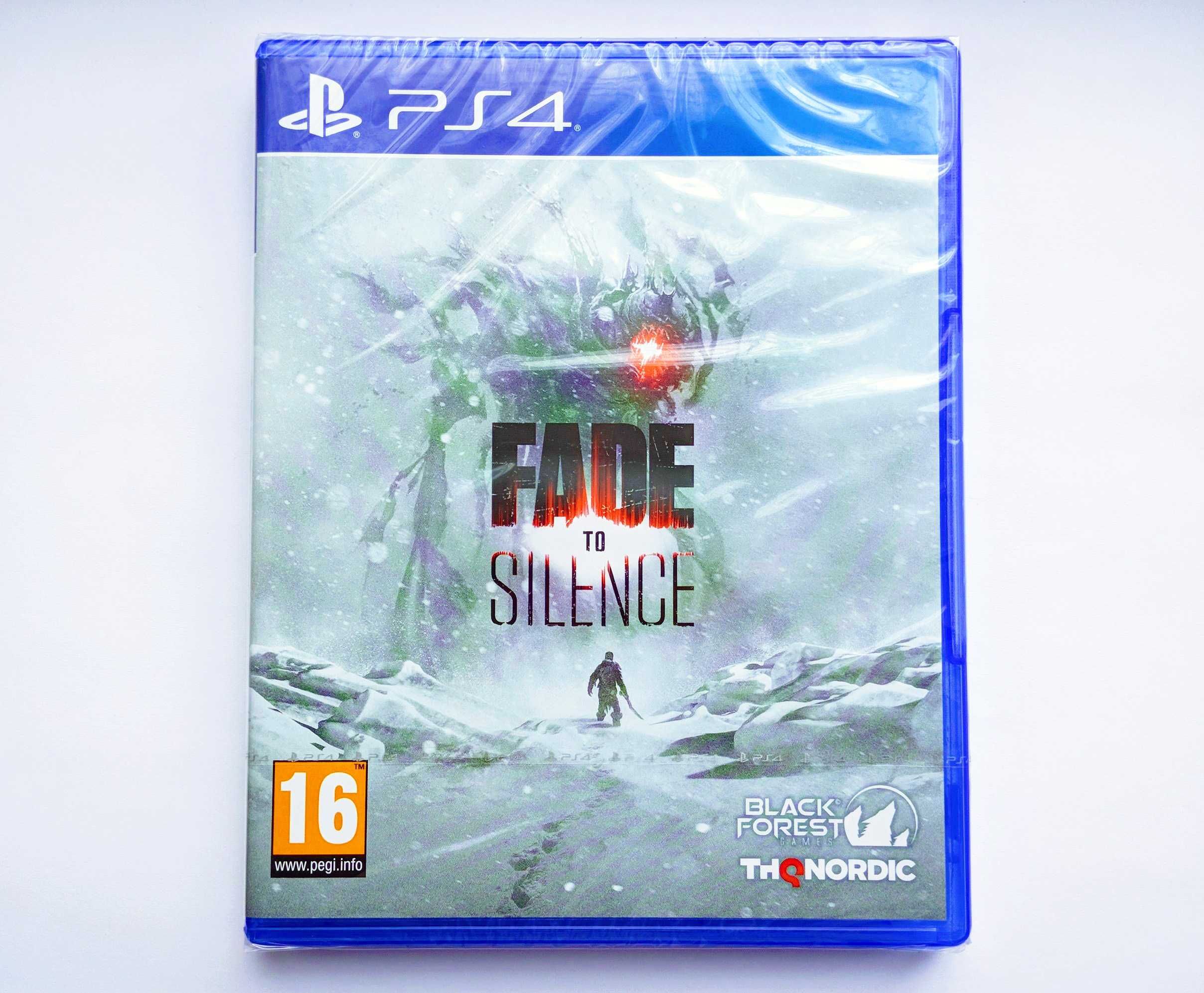 FADE to SILENCE PS4 playstation НОВИЙ диск