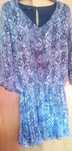 Vestido padrão tipo cobra