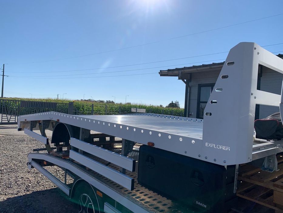 Zabudowa lawet najazd aluminium autolaweta Mercedes Fiat Renault Iveco