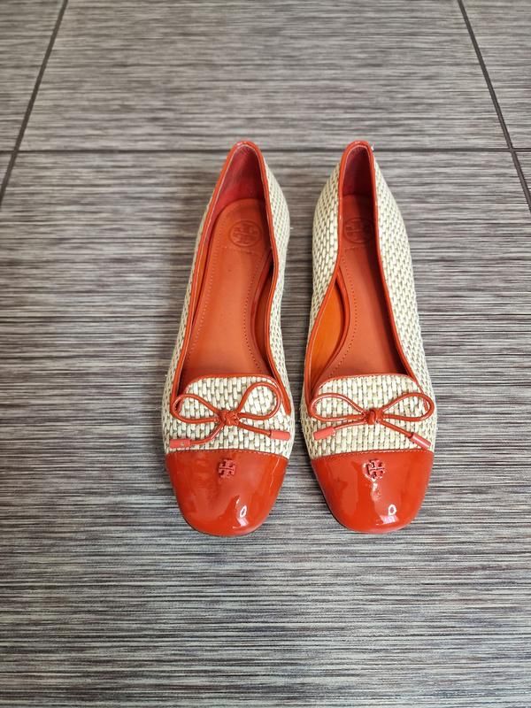 Ніжні, гарні балетки з натуральної шкіри tory burch, оригінал