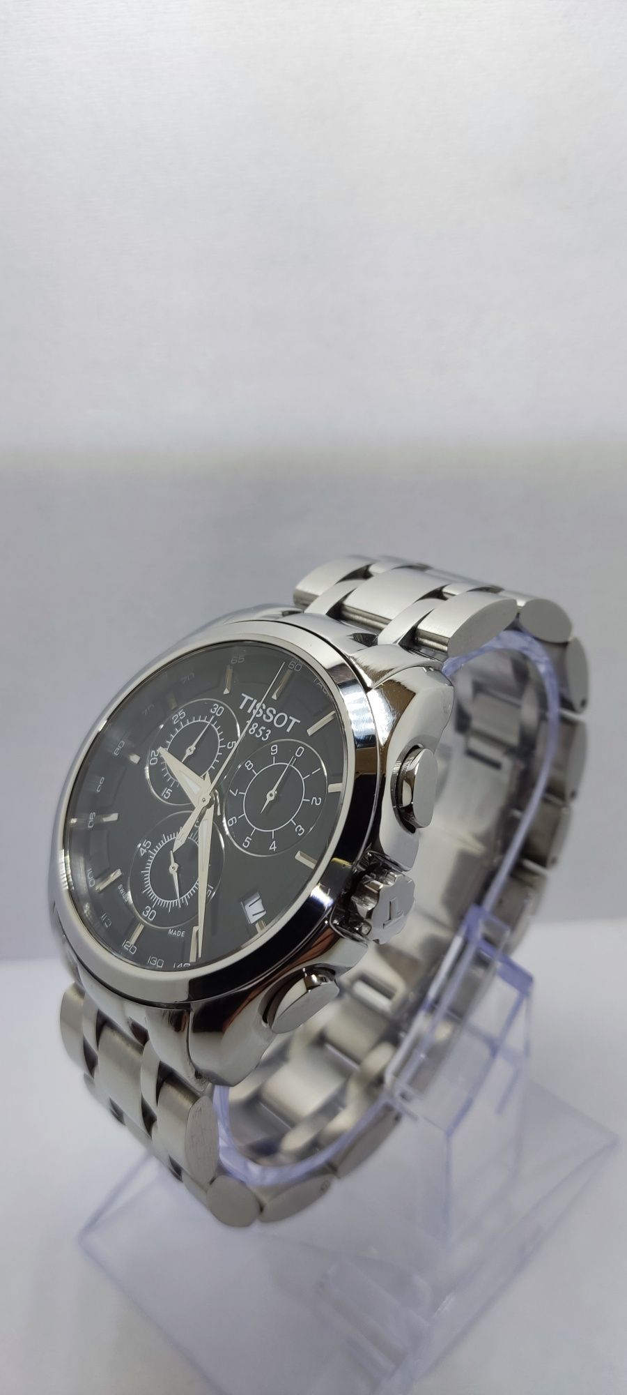 Piękny w idealnym stanie TISSOT COUTURIER T035.617.11.051.00