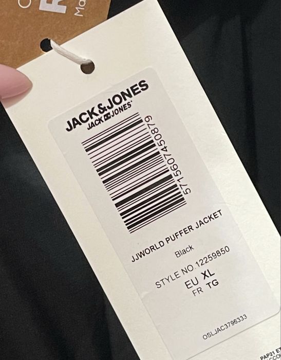 Оригінал Куртка Jack & Jones 12259850 Курточка Осінь Зима XL 2XL