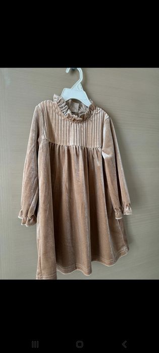 Sukienka welurowa 92/98