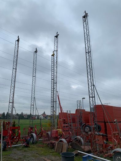Windy budowlane Niemieckie Zeppenfeld Herzog podnośnik 200kg wciągarka