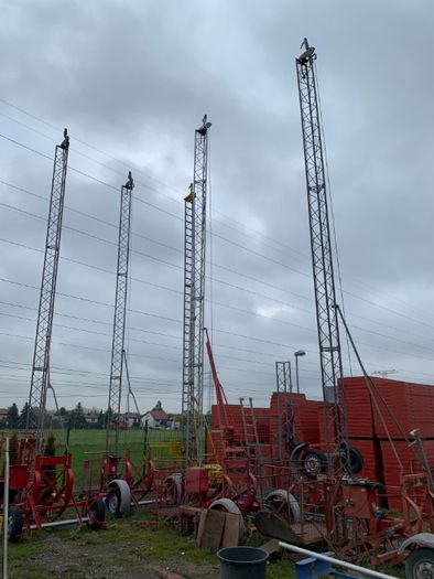 Windy budowlane Zeppenfeld Herzog podnośnik koszowy 200kg wciągarka