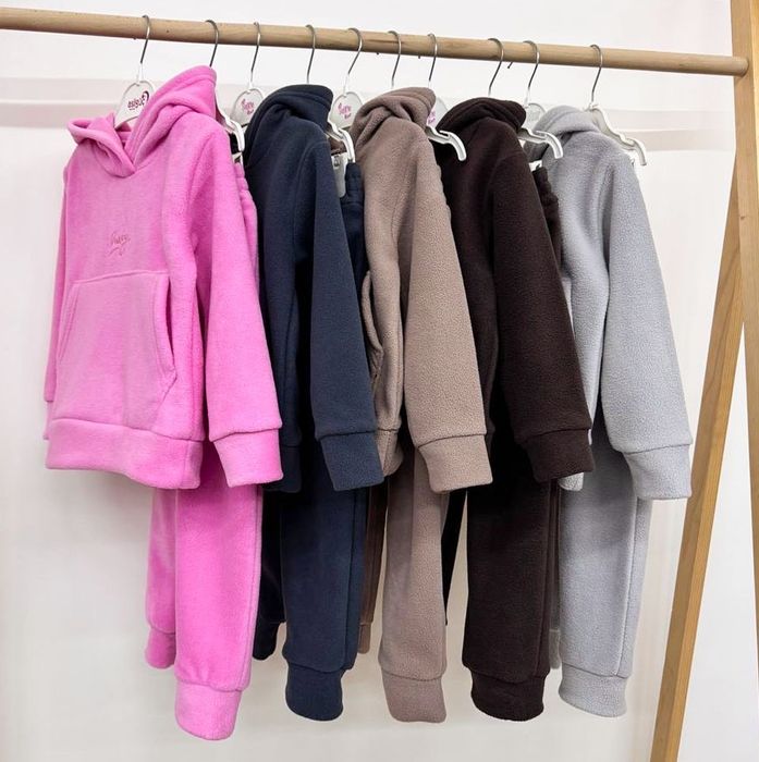 Дитячі теплі костюми та ромпери (фліс полар)