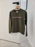 Bluza Calvin Klein Jeans S 36 khaki zielona kurtka sweter zielona