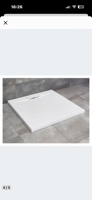 Brodzik łazienkowy Radaway Giaros 90x90