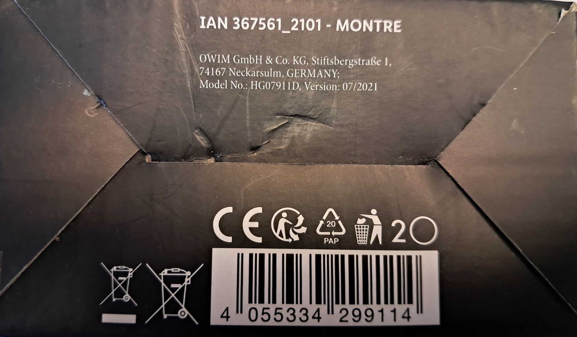 Zegarek Auriol Montre NOWY