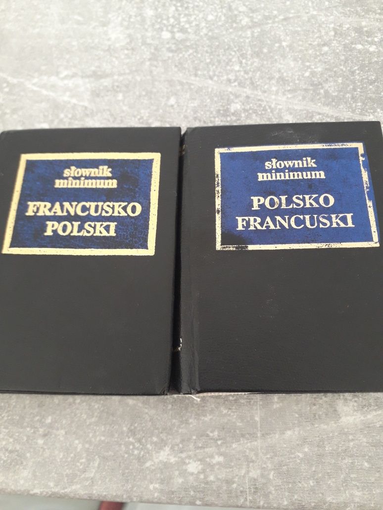 Słownik polsko- francuski i francusko- polski