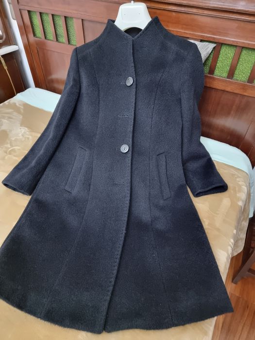 Sobretudo Casaco Preto - Pura Lã