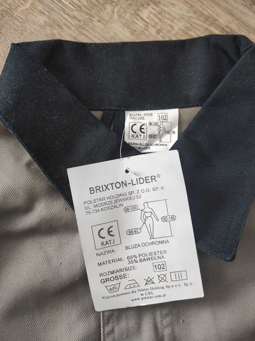 Odzież robocza komplet nowy Brixton