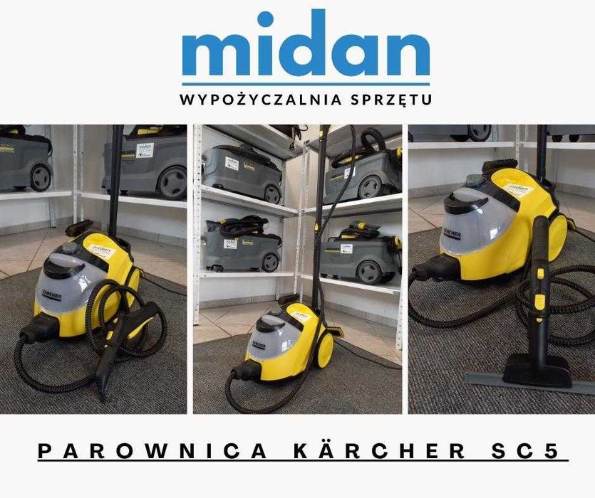 Wynajem Wypożyczalnia Parownica Myjka Kärcher Mop Parowy Odkurzacz