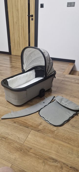 Wózek Muuvo quick 3.0 2w1 + gondola XL kolor steel gray