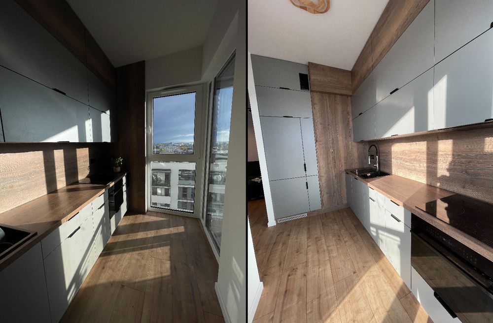 Apartament z widokiem, parking podziemny (opcja), klimatyzacja, Wola