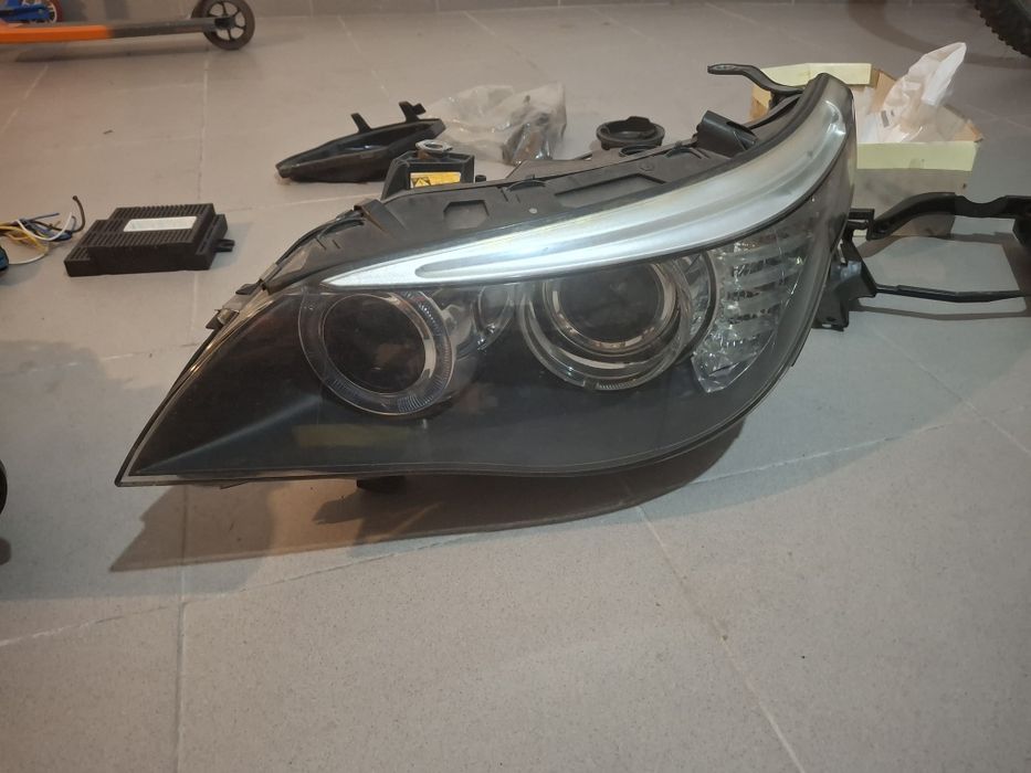 Oticas bmw e60 bi xénon