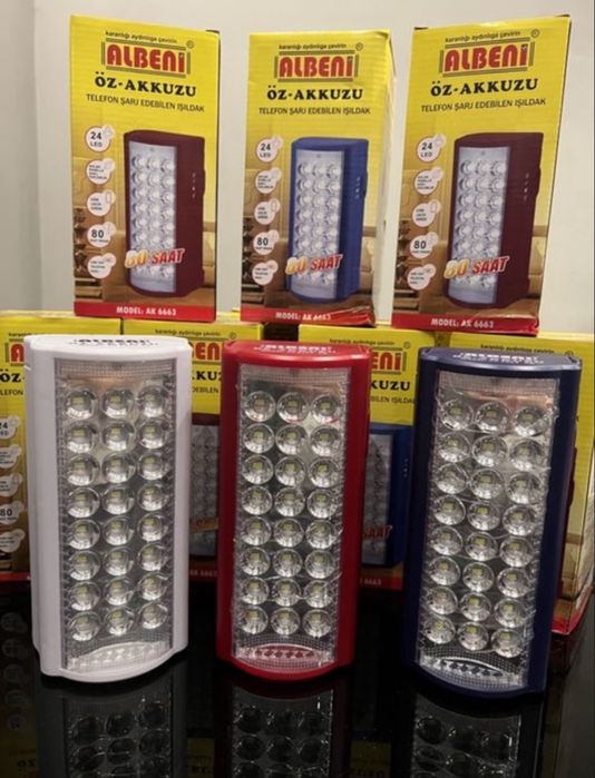 Ліхтар лампа світлодіодна з павербенком Albeni Fujita Туреччина