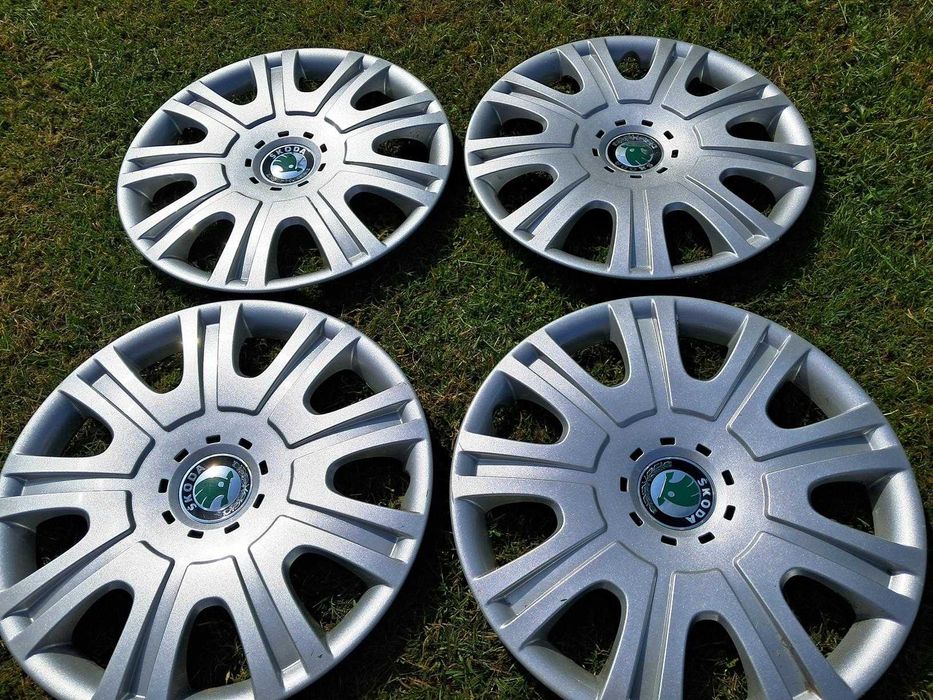Kołpaki 15 Cali SKODA octavia 2  Fabia 2 roomster oryginalne