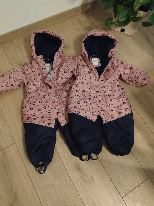 kombinezon zimowy dla bliźniaczek  Sinsay 92/98